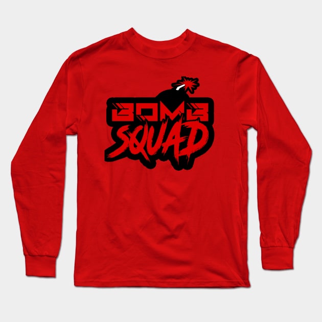 Bomb Squad Long Sleeve T-Shirt by GLStyleDesigns